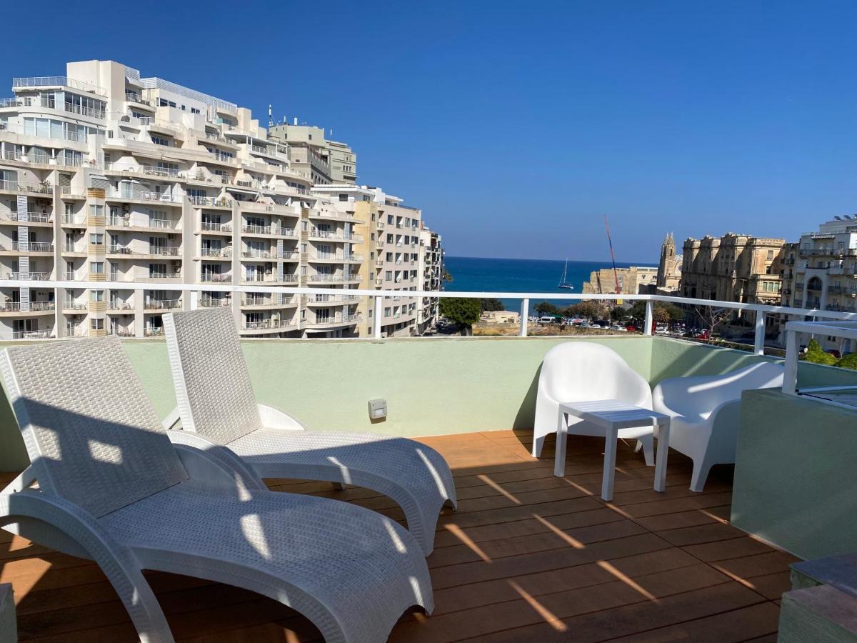 Balluta Bay Beach House With Seaviews Sliema Eksteriør bilde