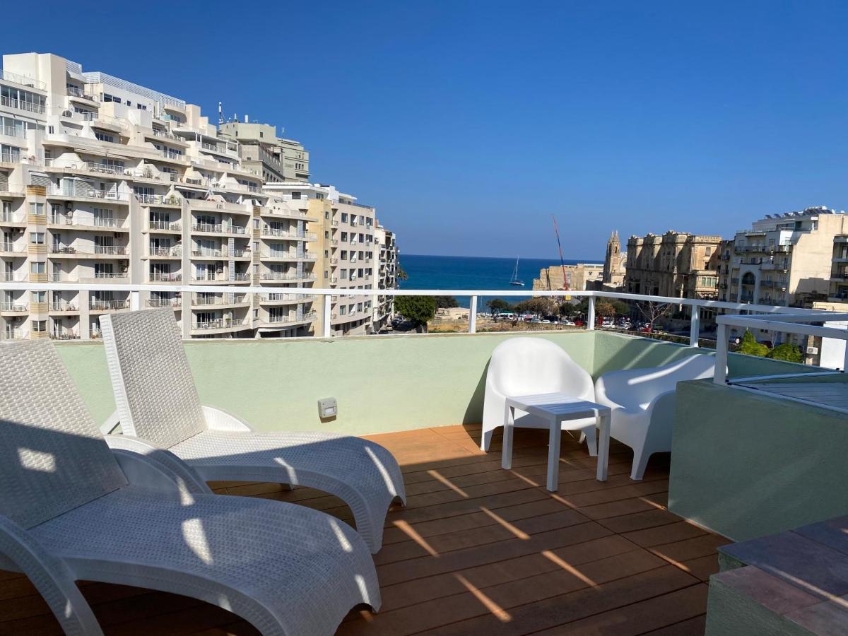 Balluta Bay Beach House With Seaviews Sliema Eksteriør bilde
