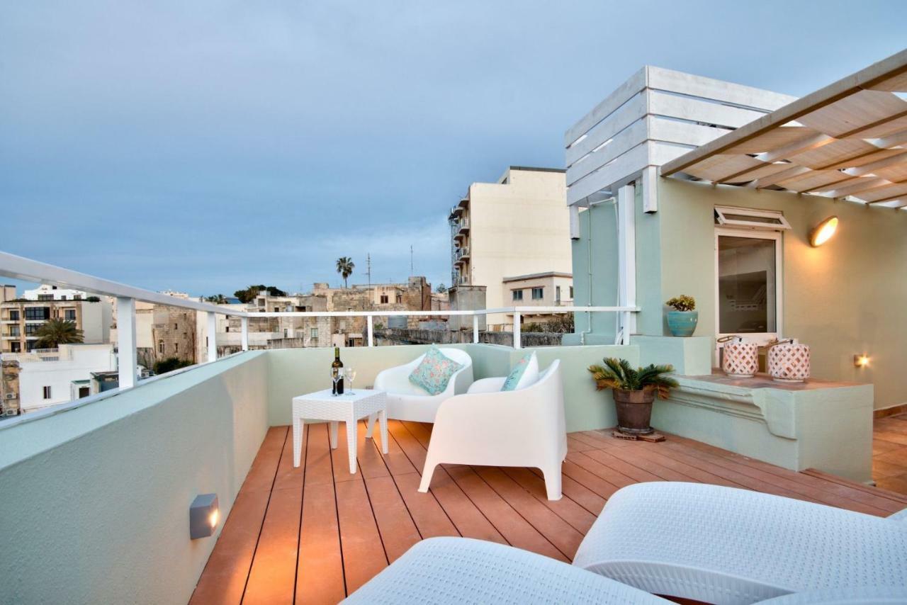 Balluta Bay Beach House With Seaviews Sliema Eksteriør bilde
