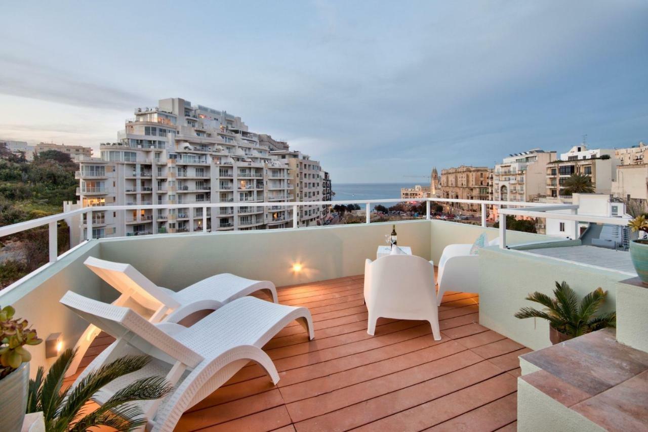 Balluta Bay Beach House With Seaviews Sliema Eksteriør bilde